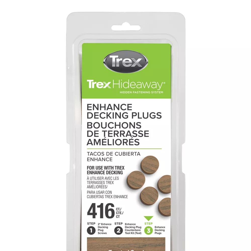 Trex Enhance® Decking Plugs Toasted Sand - 416 count/pack