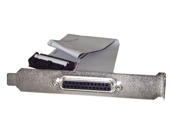 16 Parallel Port 25 Pin Header Slot Plate