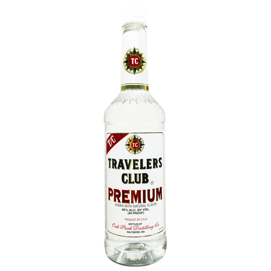 Travelers Club Vodka 750ml 80 Proof