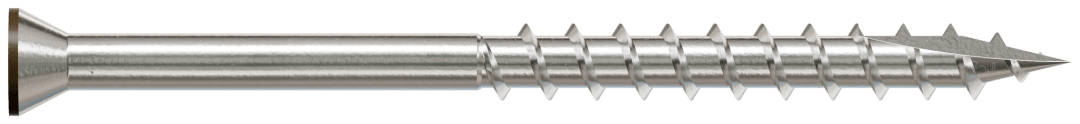 Simpson Strong-Tie S07225FTBBR01 Trim-Head Screw, 6-Lobe Drive — #7 x 2-1/4 in. T15 Type 305, Brown 01 (1750-Qty)