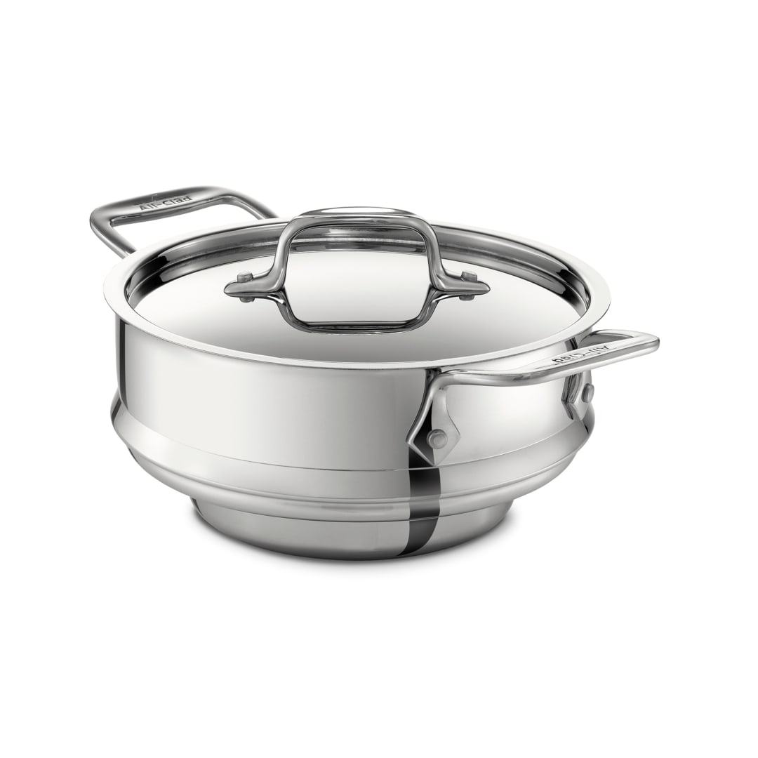 Stainless Steel All Purpose Steamer with lid, 3 quart