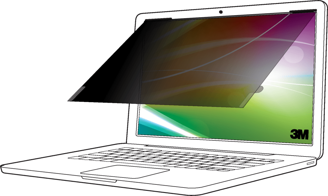 3M™ Bright Screen Blickschutzfilter für 13.5in Vollbild-Laptop, 3:2, BP135C3E