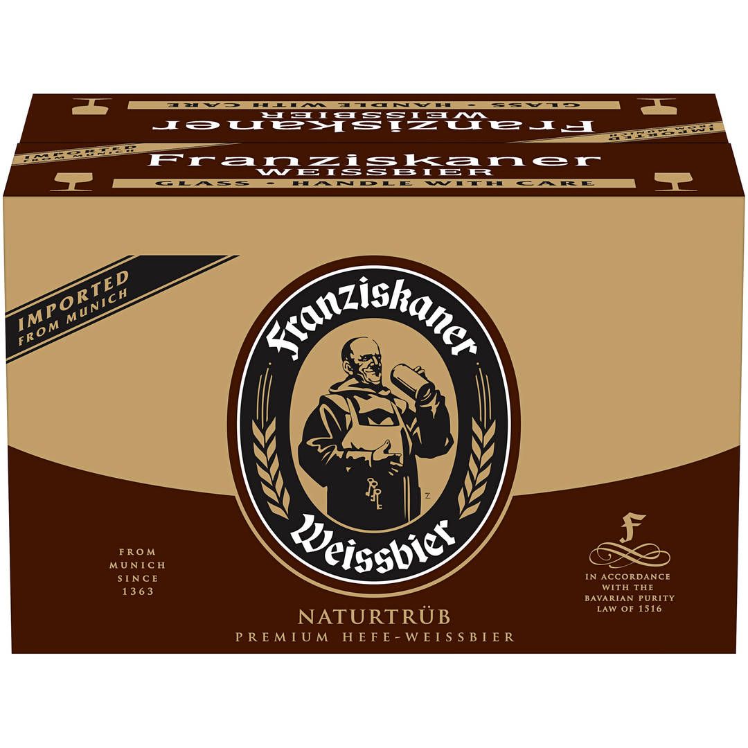 Franziskaner Hefeweizen, 24 Pack 12 fl. oz. Bottles