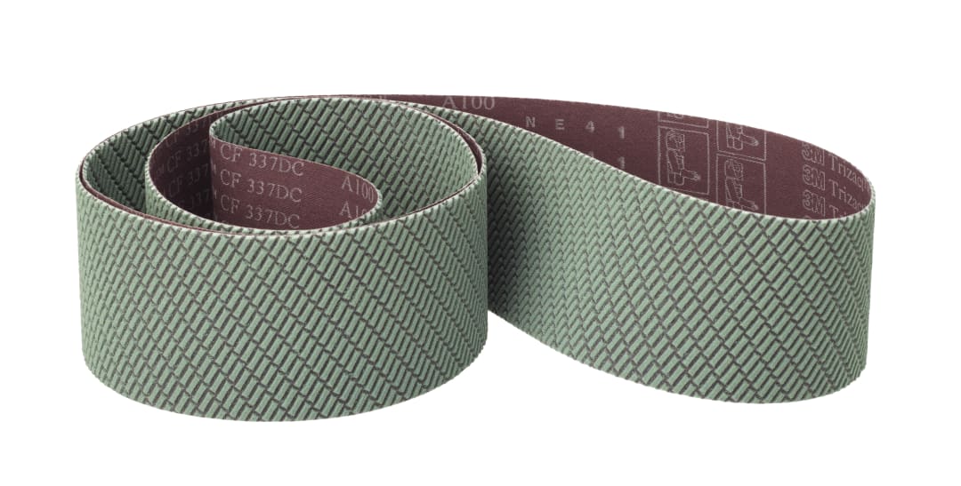 3M™ Trizact™ Gewebeschleifband 337DC, A65, konfigurierbare ID