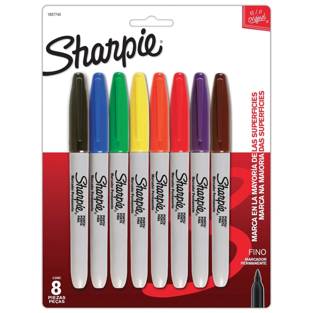 LA PM SHARPIE FINE ASST CD 8