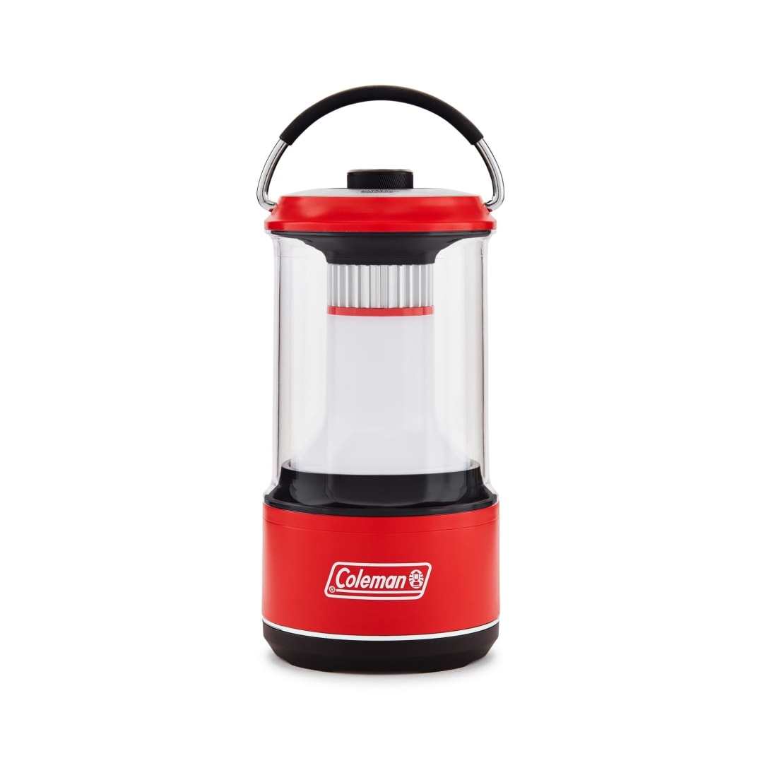 Coleman® 600 Lumens LED Lantern with BatteryGuard, Red