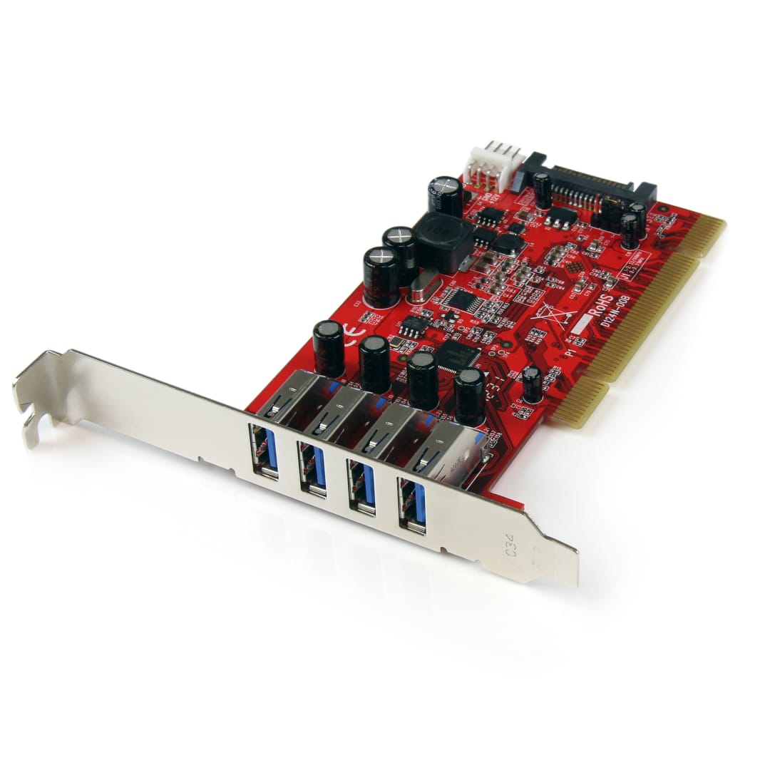 4 Port SuperSpeed USB 3 0 PCI Card