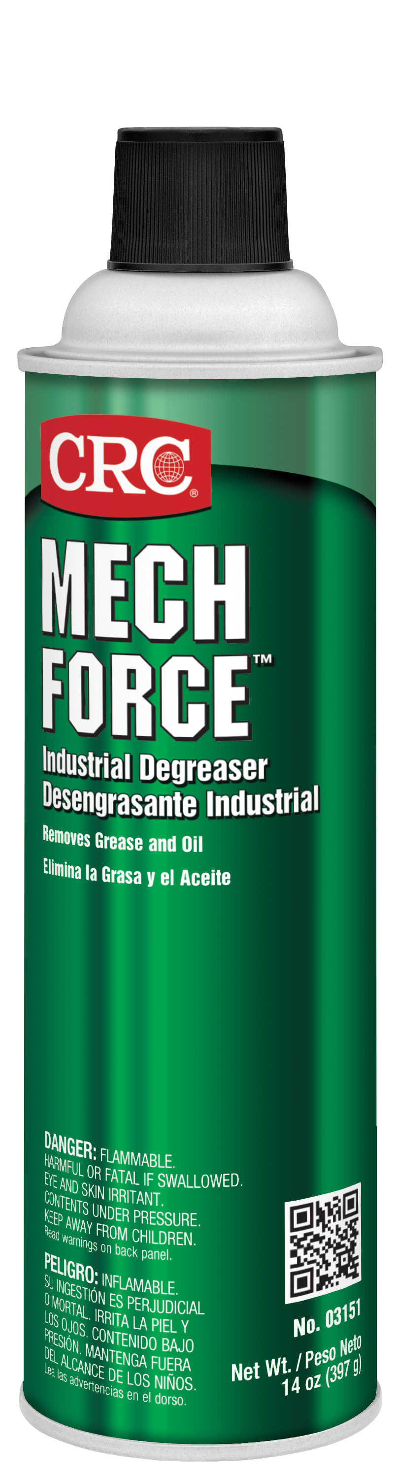 CRC Mech Force Industrial Degreaser 1X14OZ