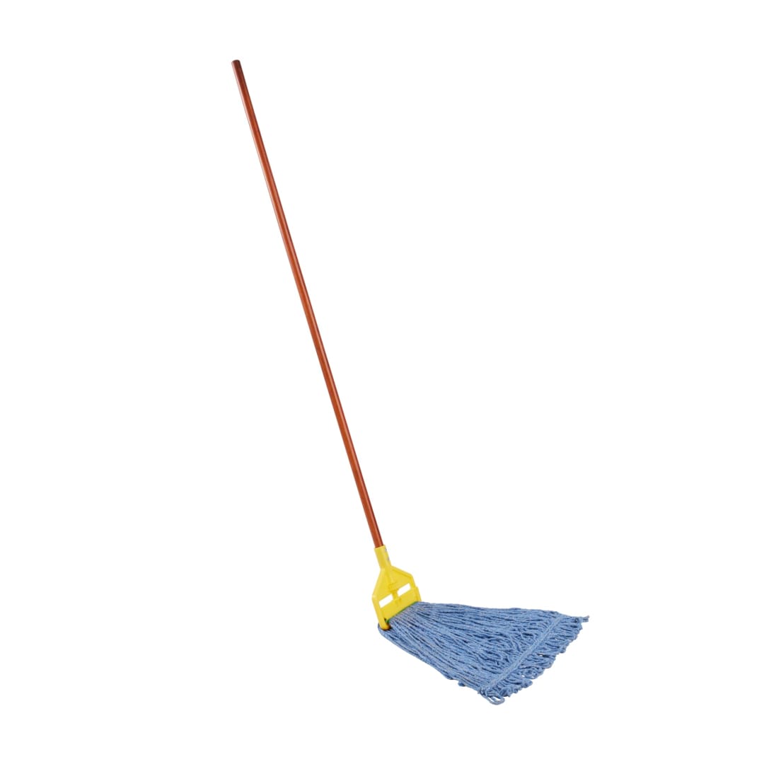 Rubbermaid® Commercial #24 Blend Mop with Handle, Blue