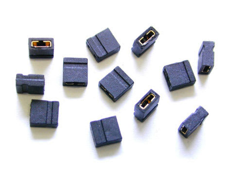 PKG OF 100 2mm MINI JUMPER CAPS