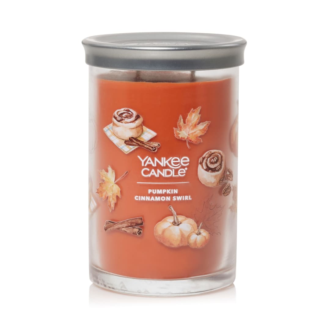Yankee Candle® Pumpkin Cinnamon Swirl Signature Large Tumbler Candle