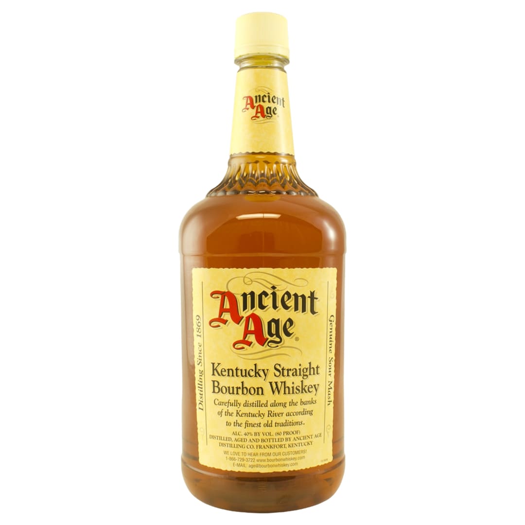 Ancient Age Kentucky Straight Bourbon Whiskey 1.75l Plastic Bottle 80 Proof