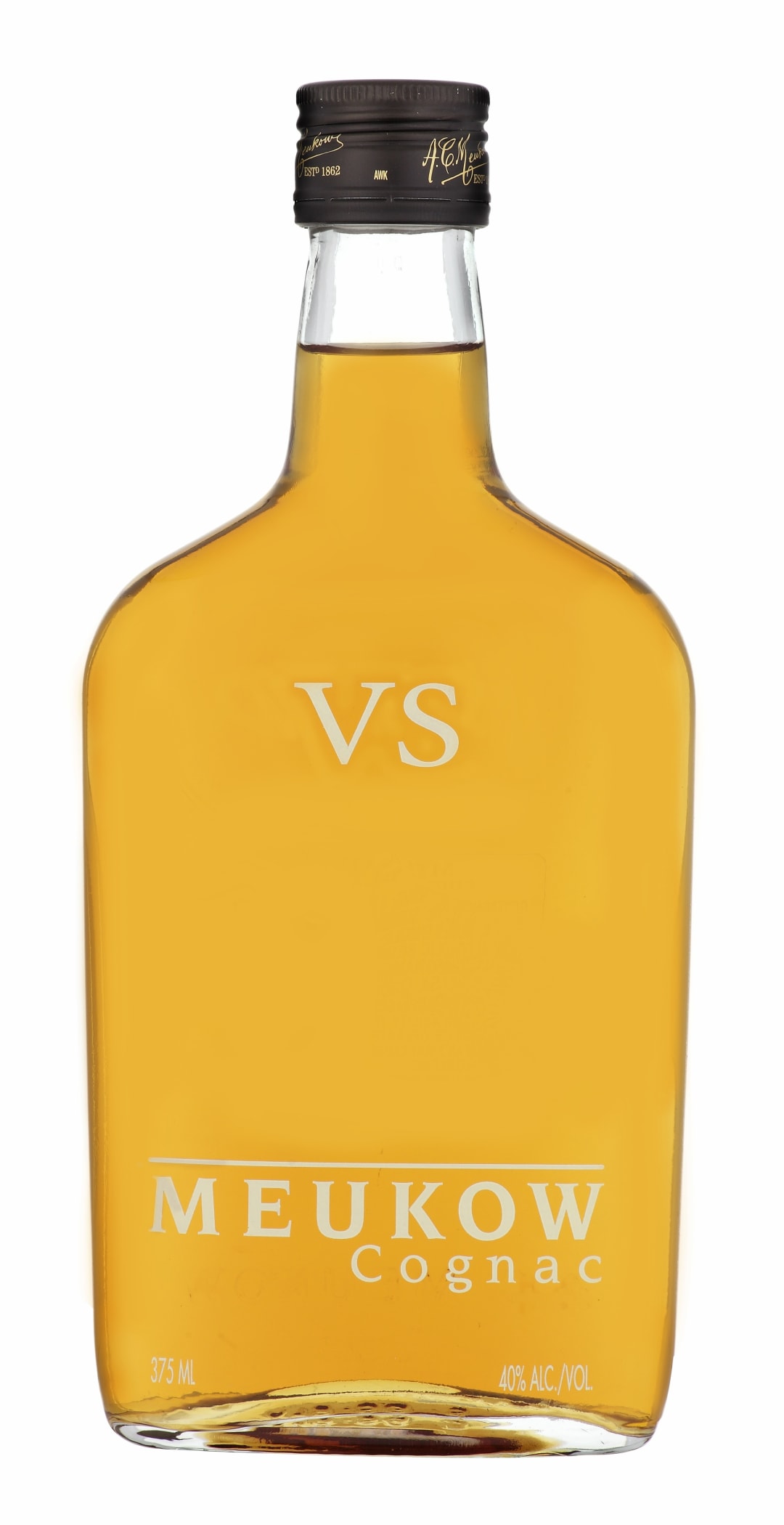 Meukow VS Cognac 375ml Flask 80 Proof