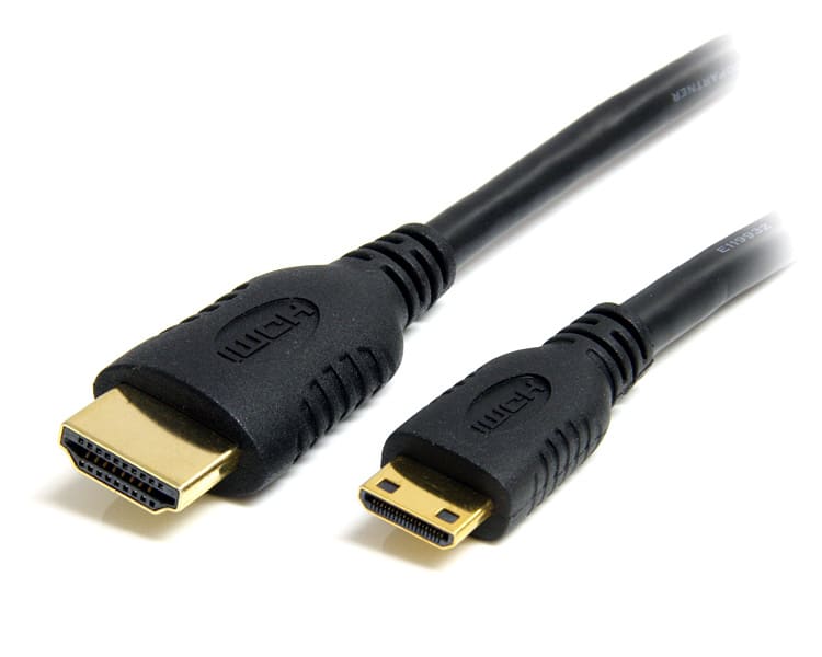 1m HDMI to Mini HDMI Cable 1 Meter HDMI A to C
