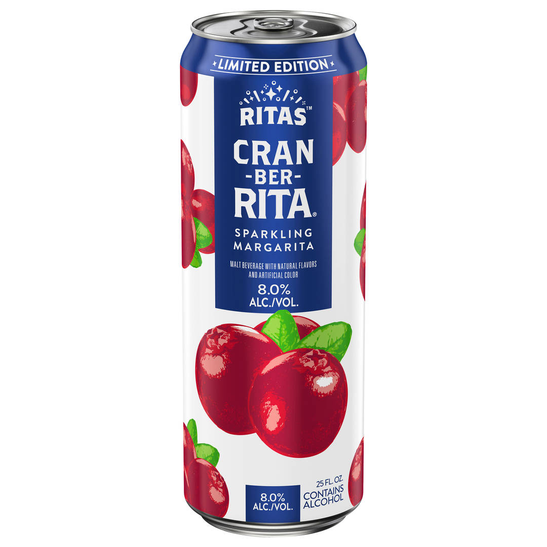 Ritas Cran-Ber-Rita Sparkling Margarita 25 fl oz