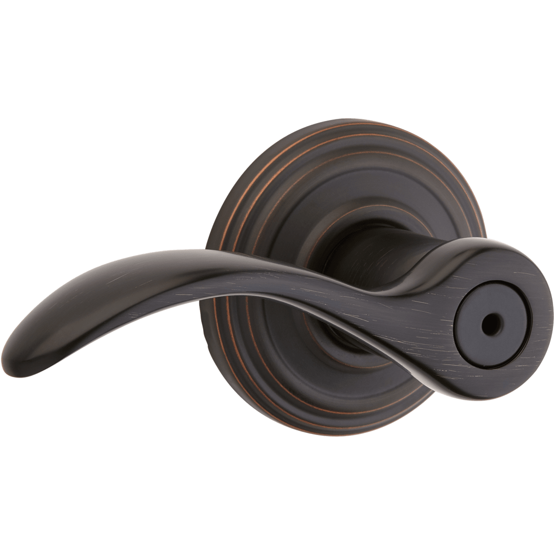 Pembroke Bed/Bath Lever in Venetian Bronze