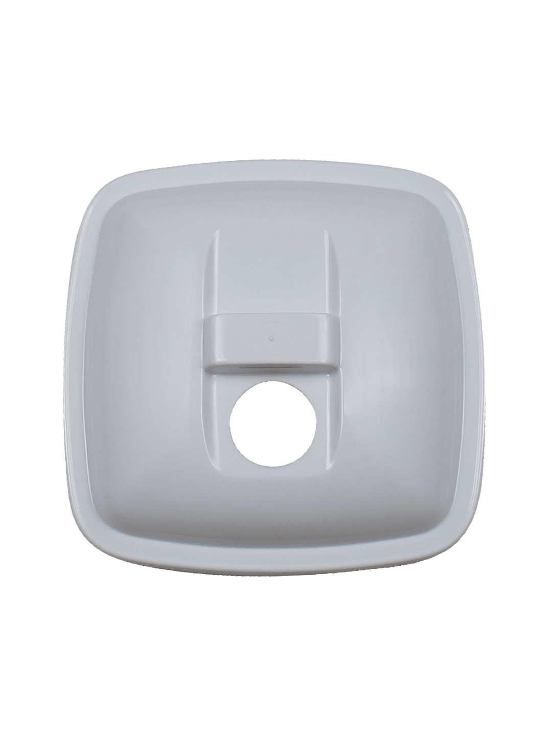  UPRIGHT - Single - Lid - 7 G - Solid - White
