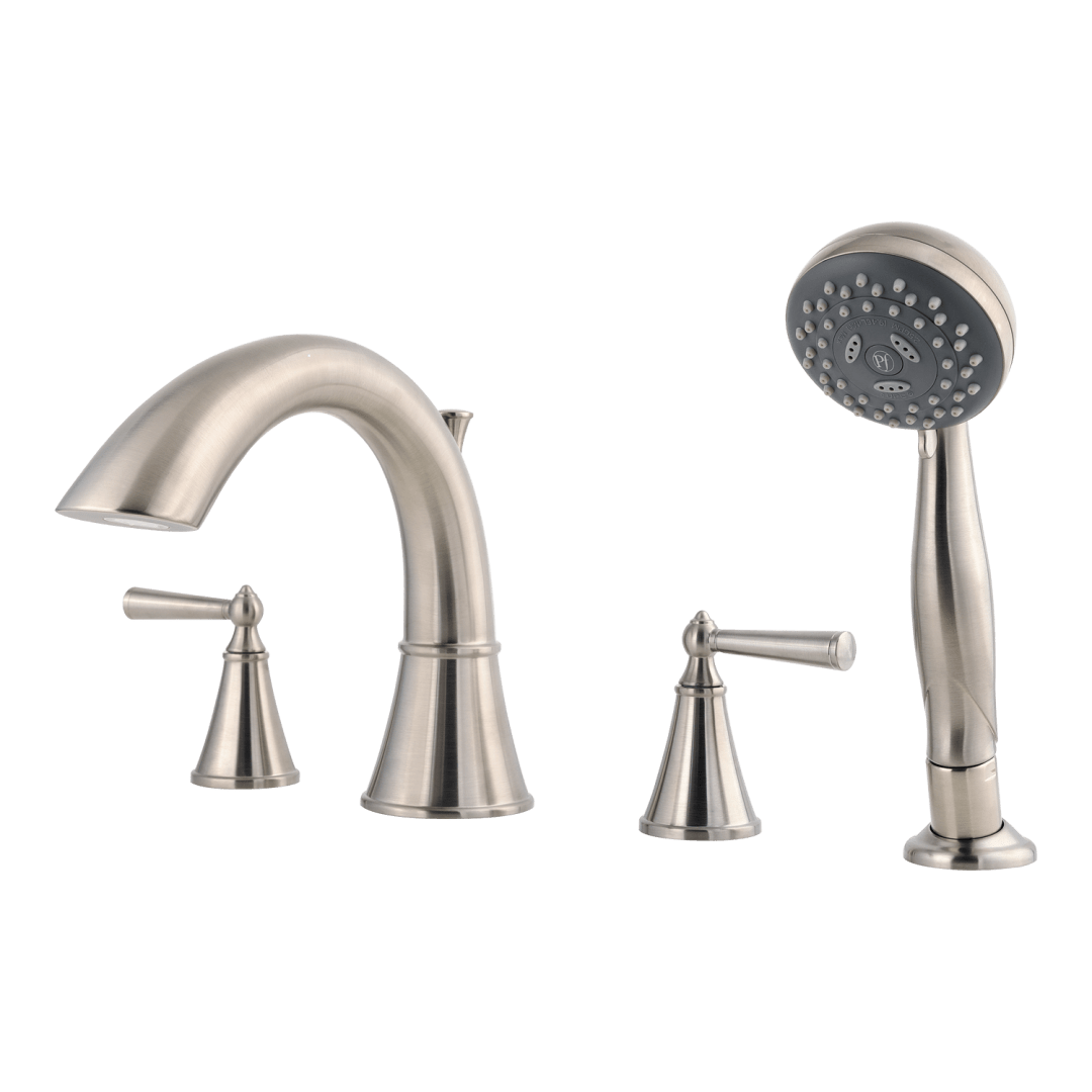 Saxton Roman Tub Trim Kit w/Handshower in Brushed Nickel