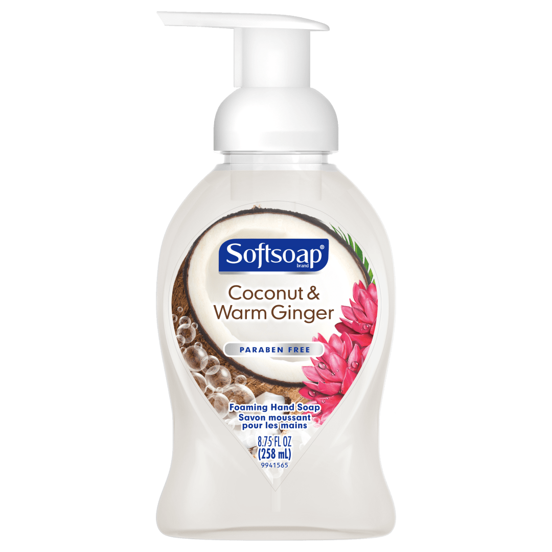 Softsoap Foaming Hand Soap, Coconut & Ginger - 8.75 Fluid Ounce