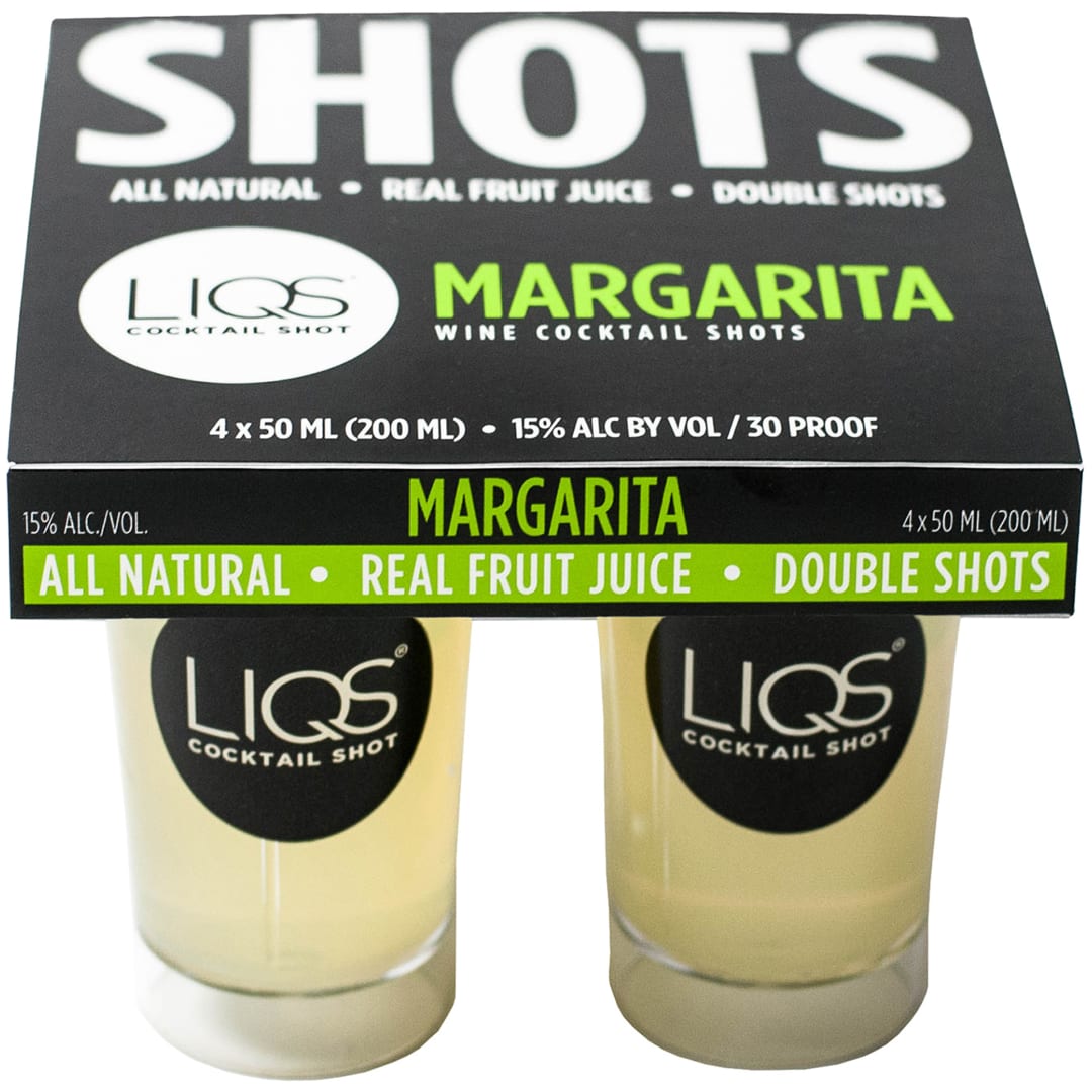 LIQS Margarita Cocktail Shots 50ml 8 Pack