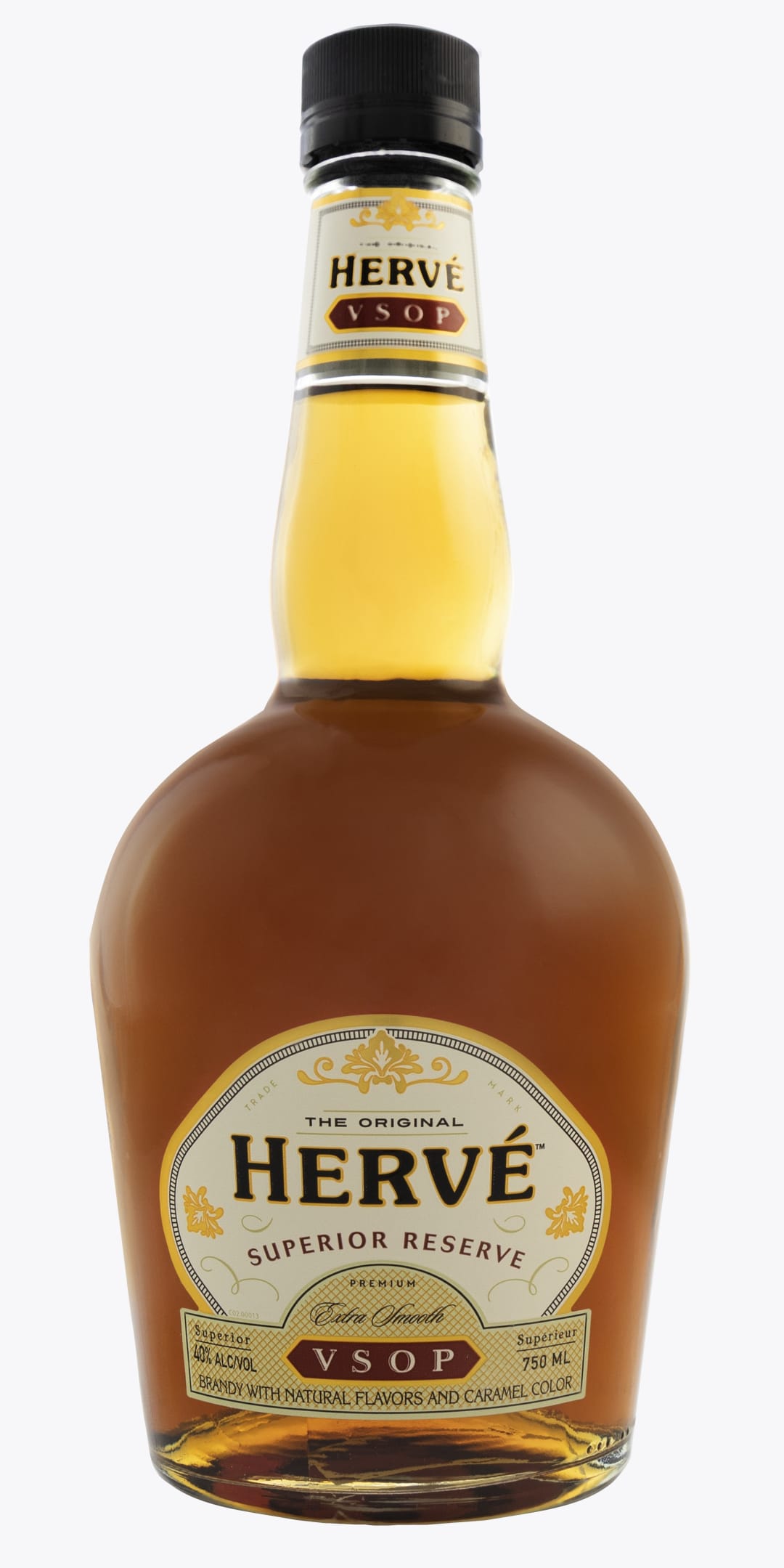 Herve Extra Smooth VSOP Brandy 750ml 80 Proof