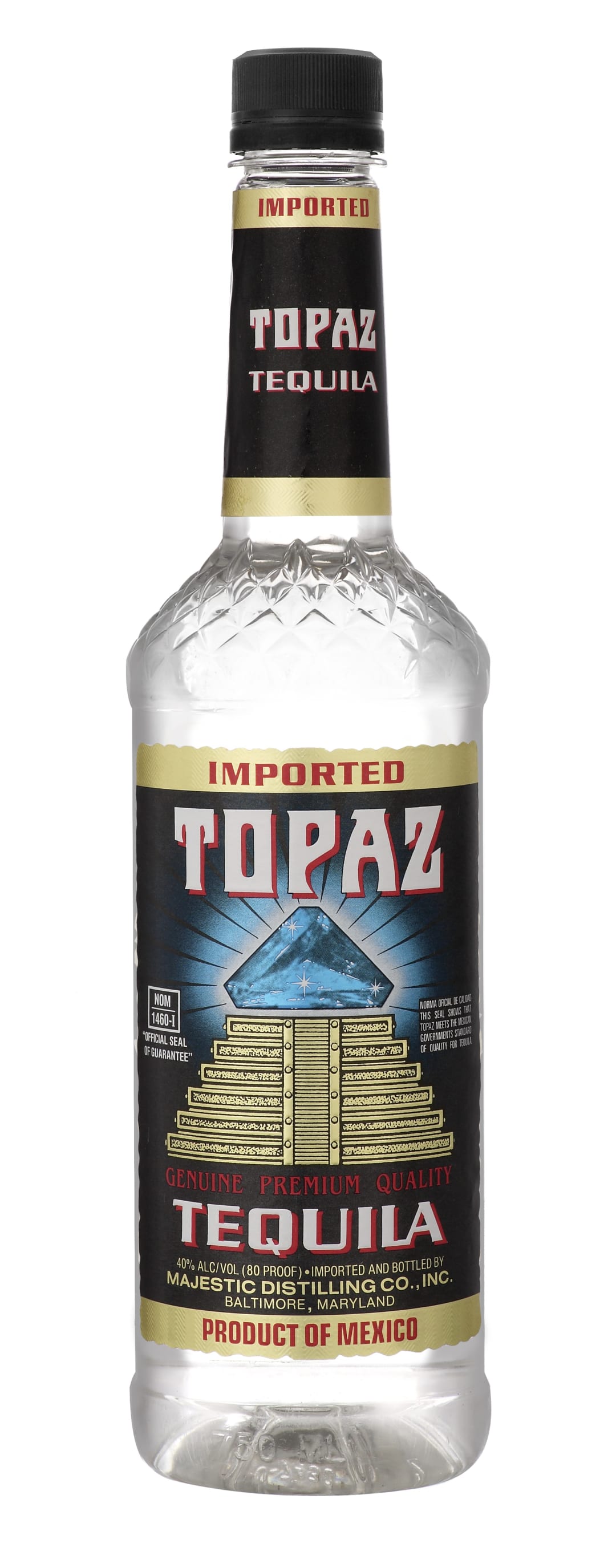 Topaz Silver Tequila 750ml 80 Proof