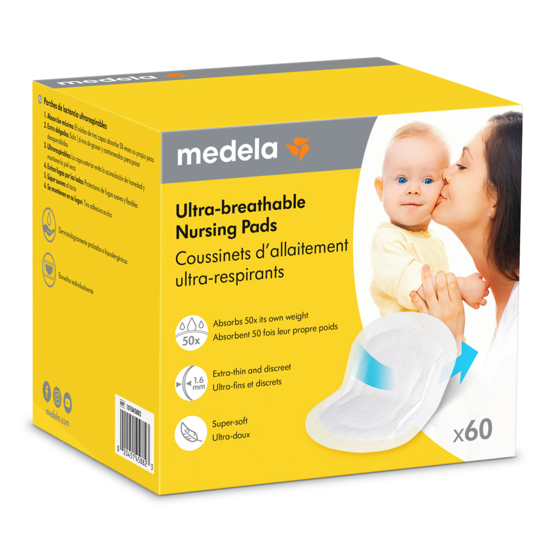 Ultra-breathable Nursing Pads 60ct
