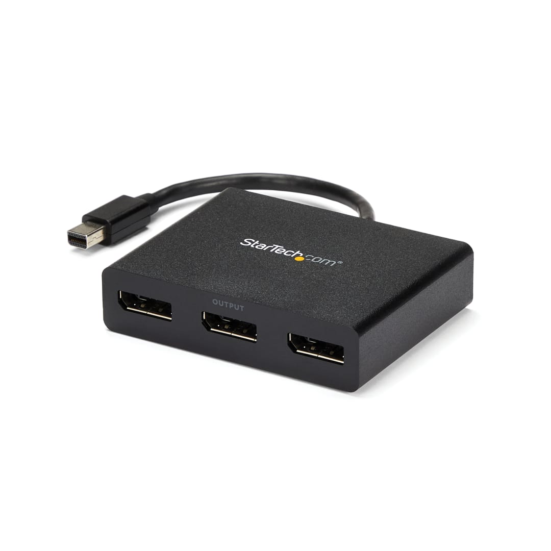 mDP to DP Multi Monitor Hub - 3-Port MST Splitter