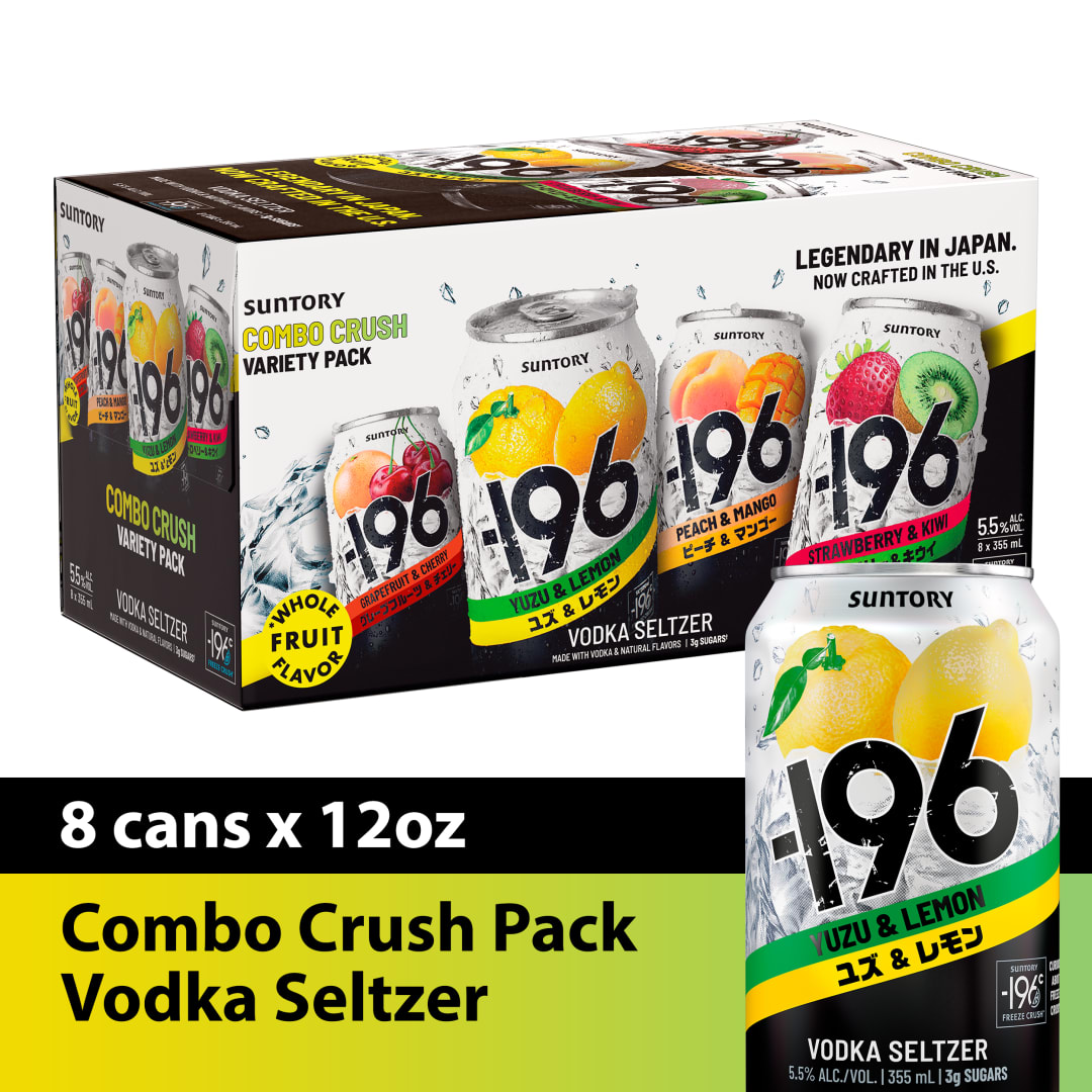 -196 Ready to Drink Combo Crush Variety Pack Can 3/8 355M