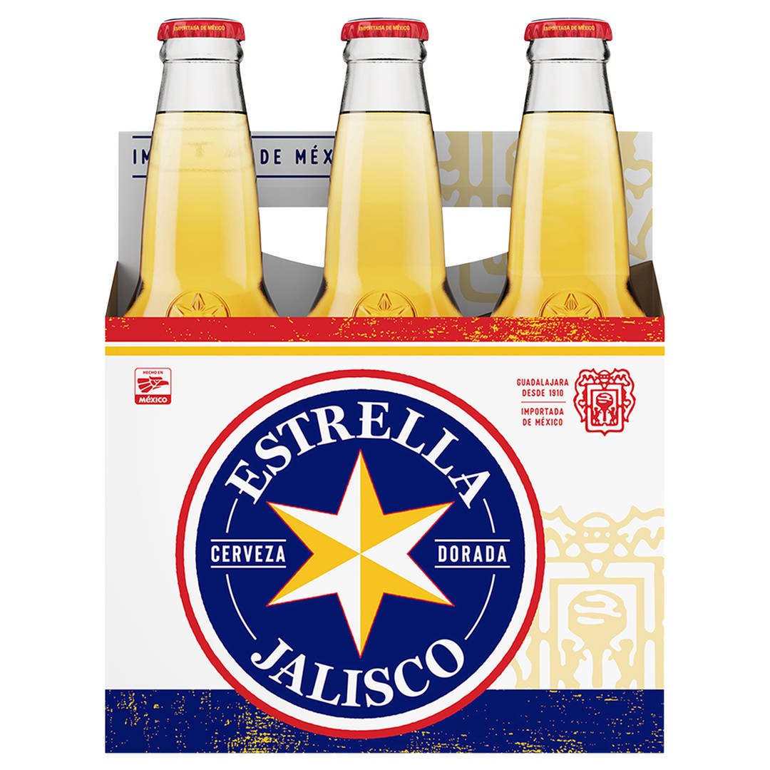 Estrella Jalisco Beer, 6 Pack 12 fl. oz. Bottles