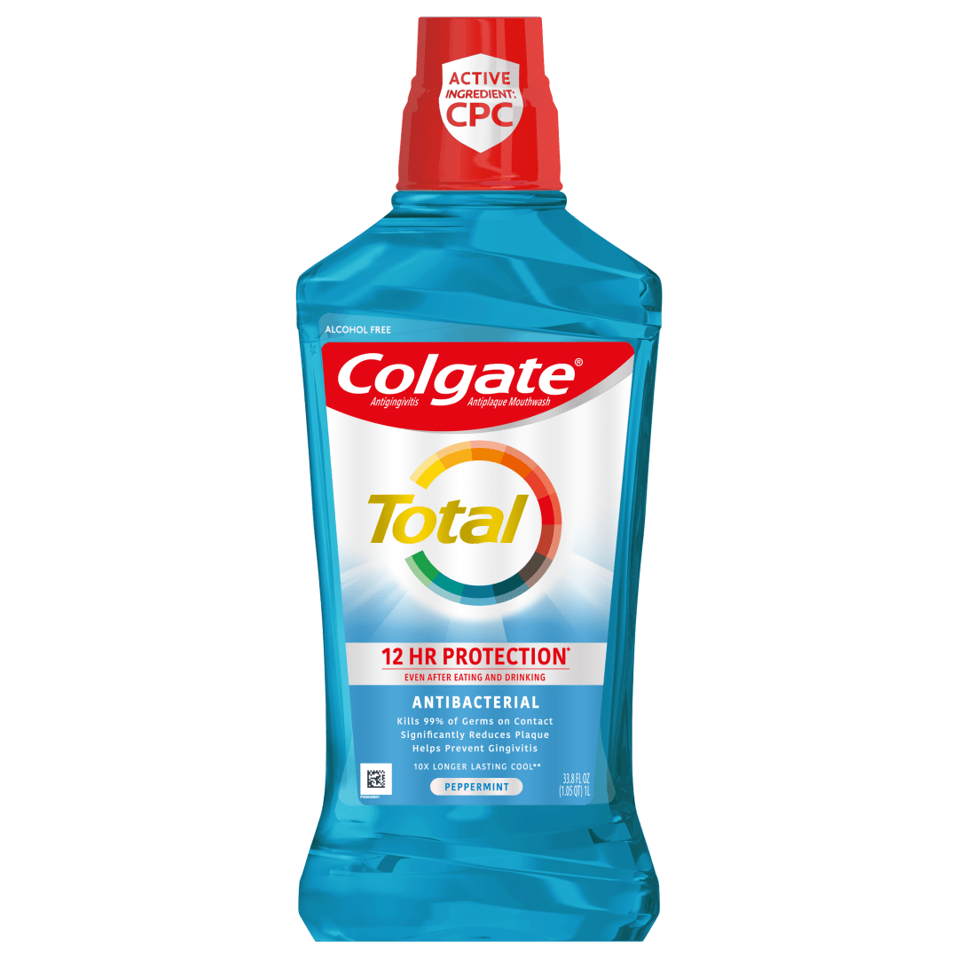 Colgate Total Advanced Pro-Shield Mouthwash, Peppermint Blast - 1L