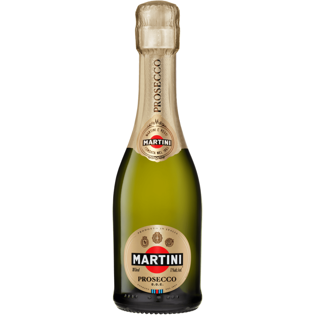 Martini & Rossi Prosecco Sparkling Wine - Wine Bottle 11% 187mL