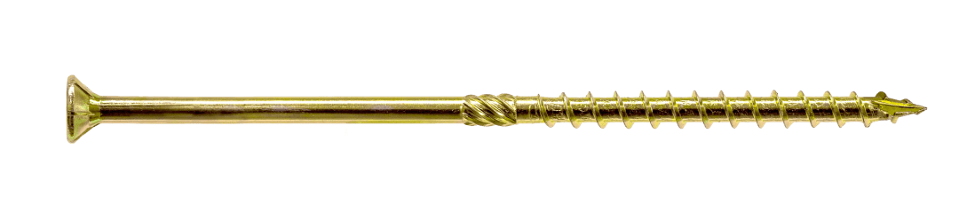 Simpson Strong-Tie SDCP22700 Strong-Drive® SDCP TIMBER-CP Screw — 0.315-in. x 7-in. T40, Yellow Zinc (250-Qty)