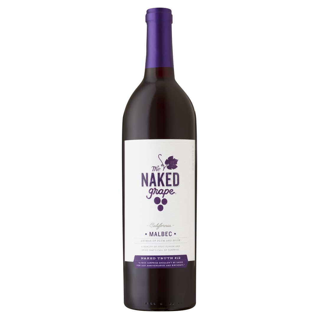 The Naked Grape Malbec Red Wine 750ml