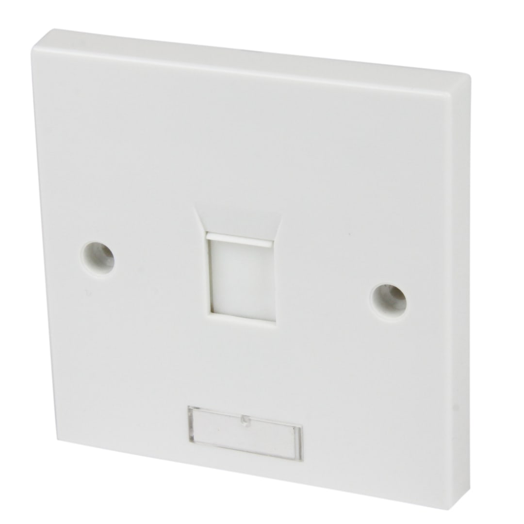 Cat5e/6 Keysone Wall Plate RJ45 Network Face Plate