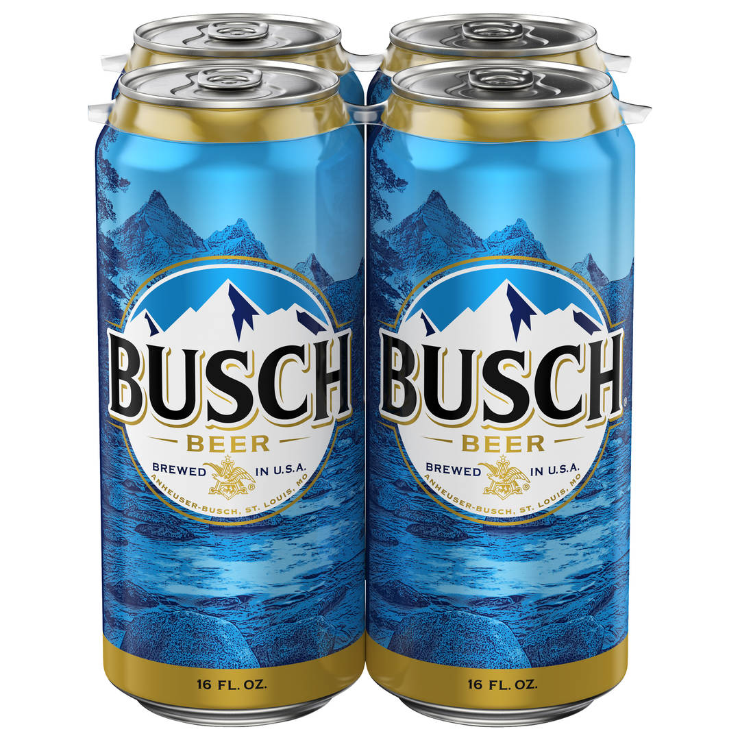 Busch Beer 4 - 16 fl oz Cans