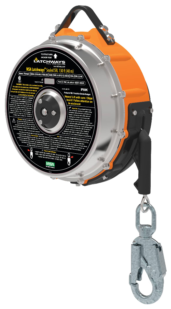 Latchways Sealed Self-Retracting Lanyards
