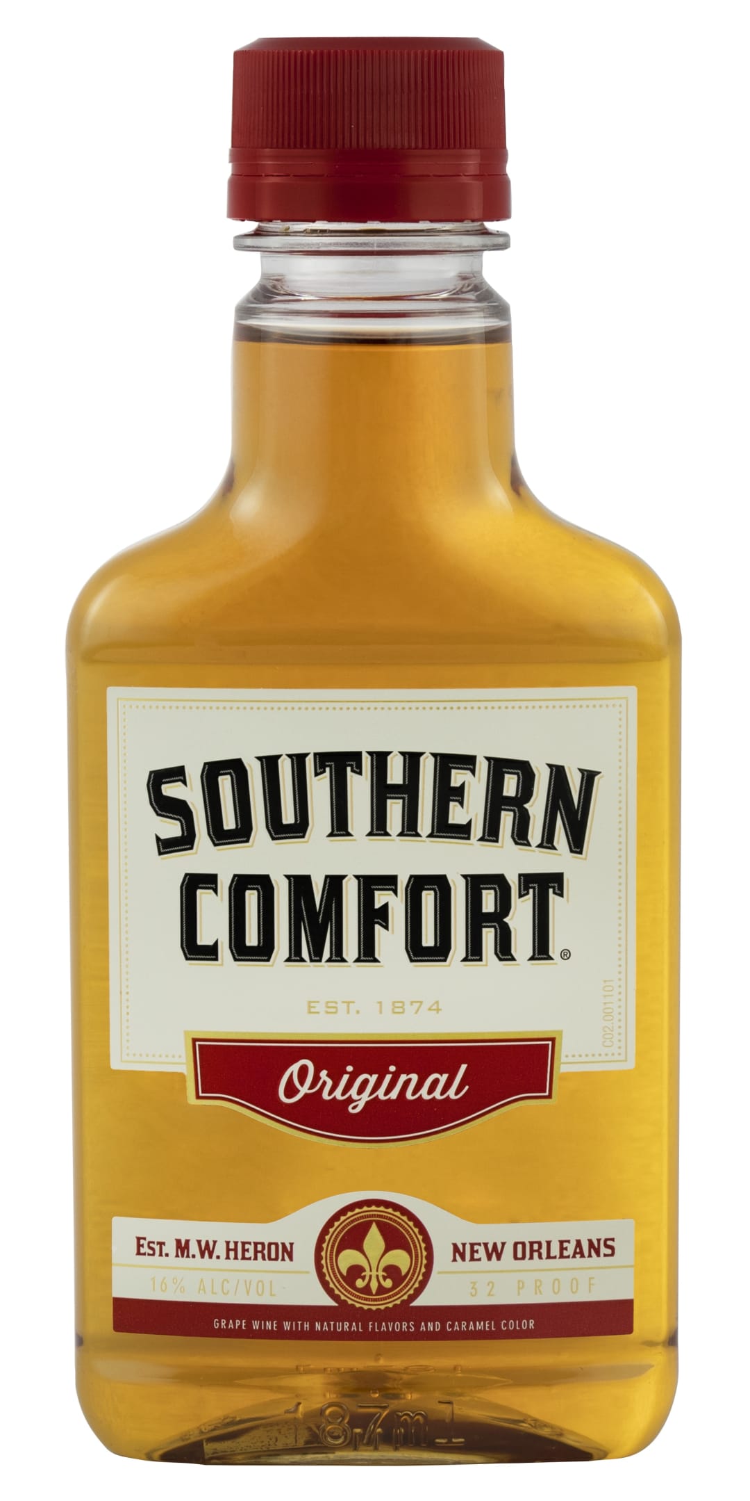 Southern Comfort Grape Wine 187ml Plastic Bottle 32 Proof