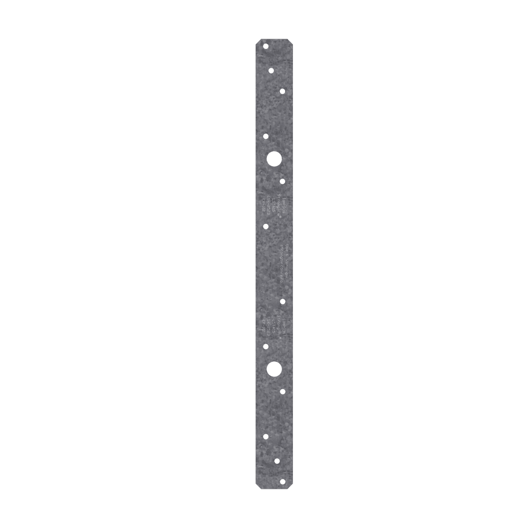 Simpson Strong-Tie LSTA15 LSTA 1-1/4 in. x 15 in. 20-Gauge Galvanized Strap Tie (Pack of 50)
