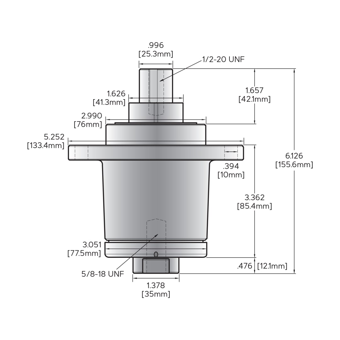 Spindle Assembly, SPARTAN 437-0006-00