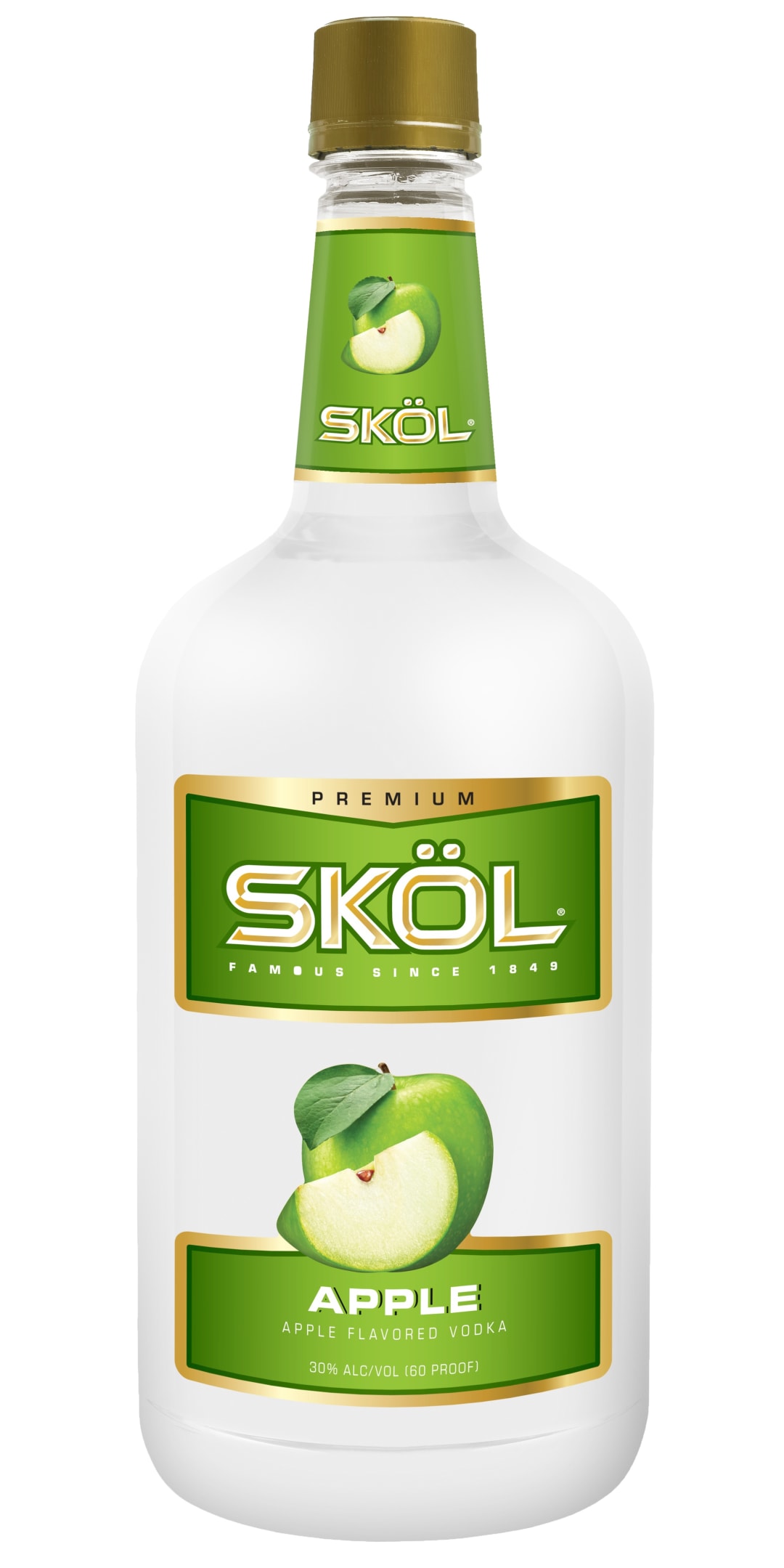 Skol Apple Vodka 1.75l 60 Proof
