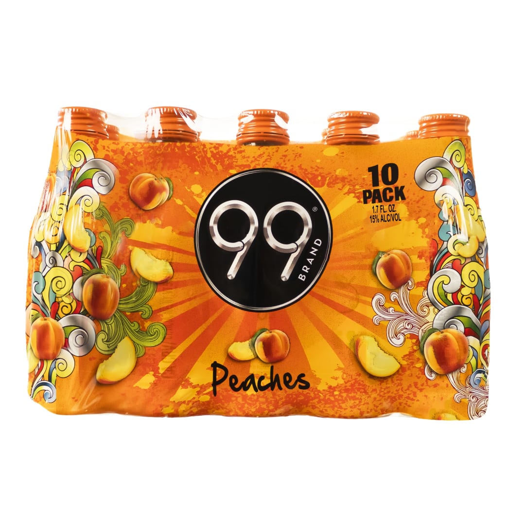 99 Peaches Malt Beverage 10 Pack 50ml 30 Proof