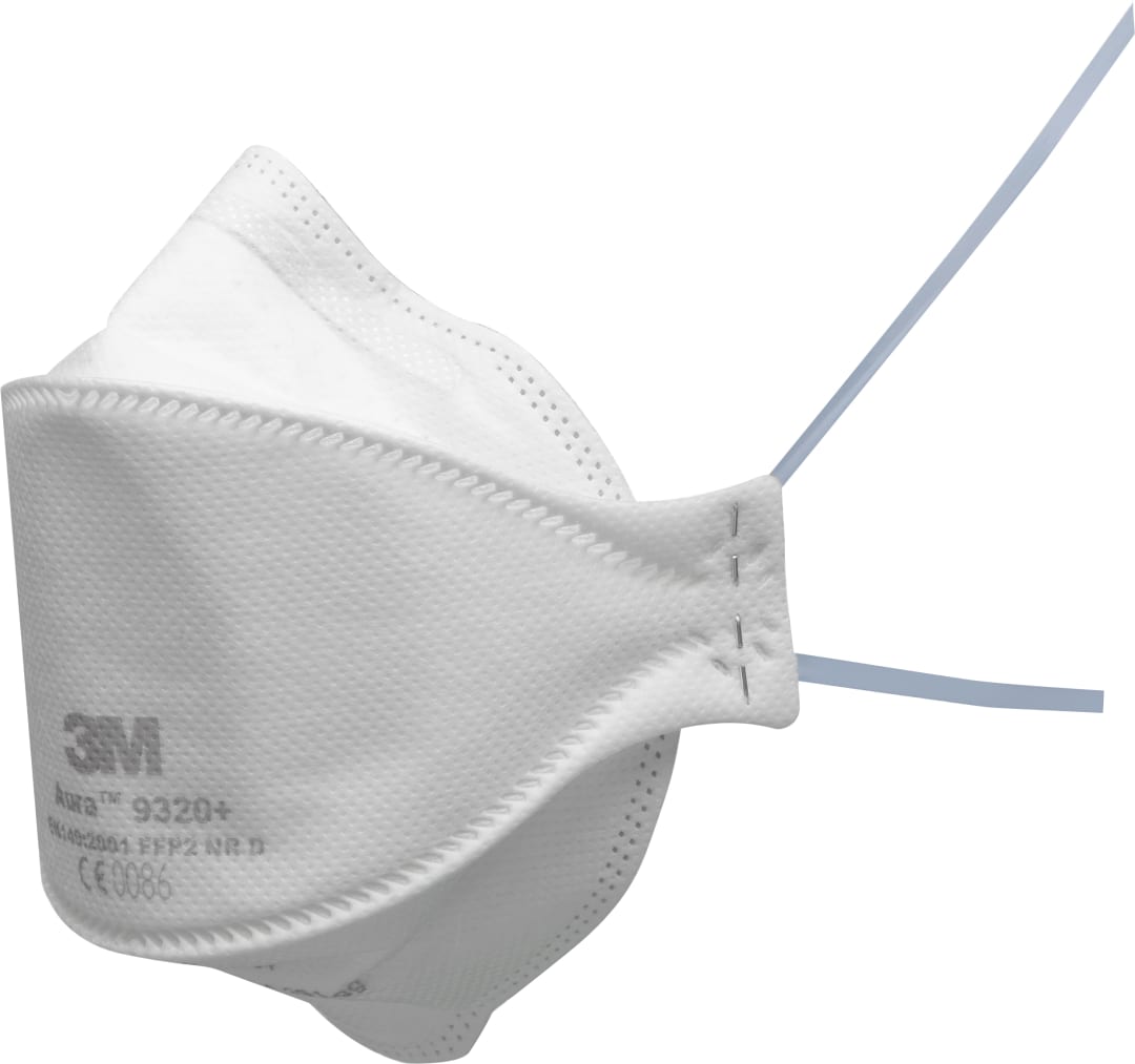 3M™ Aura™ Partikül Solunum Maskesi, FFP2, Valfsiz, 9320+