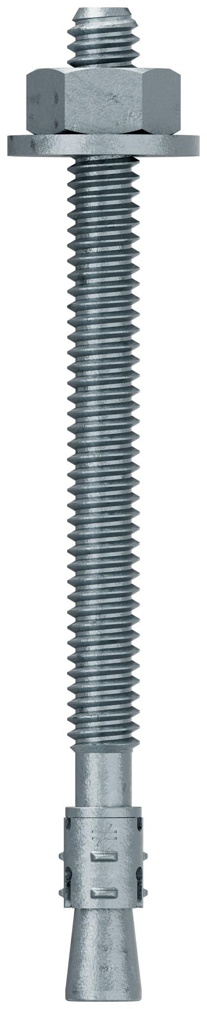 Simpson Strong-Tie STB2-25314MGF100 Strong-Bolt® 2 — 1/4 in. x 3-1/4 in. Mechanically Galvanized Wedge Anchor, Fully Assembled (100-Qty) (Pack of 420)