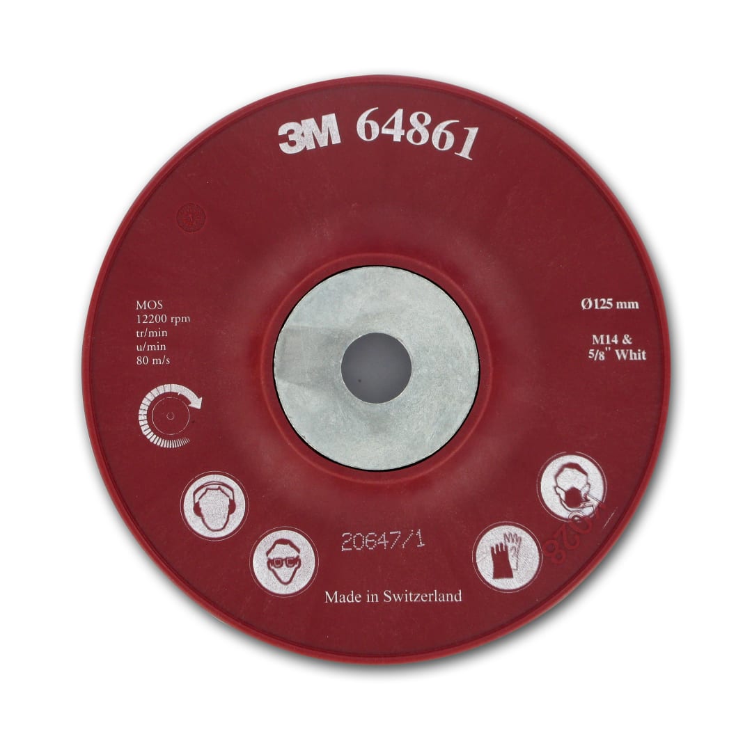 3M™ Fiber diskler için destek pedi - 178 mm