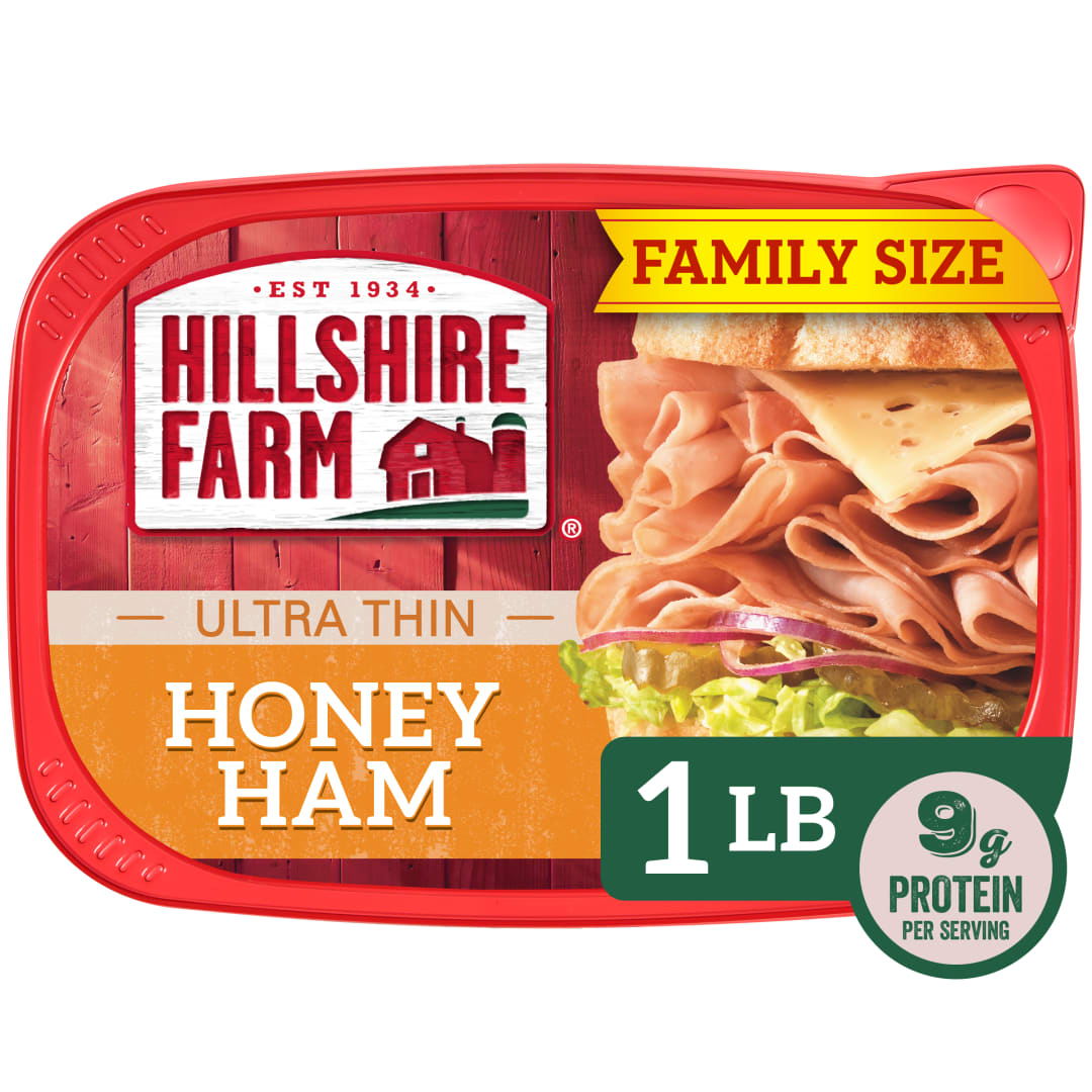 Hillshire Farm Ultra Thin Sliced Honey Ham Sandwich Meat, 16 oz