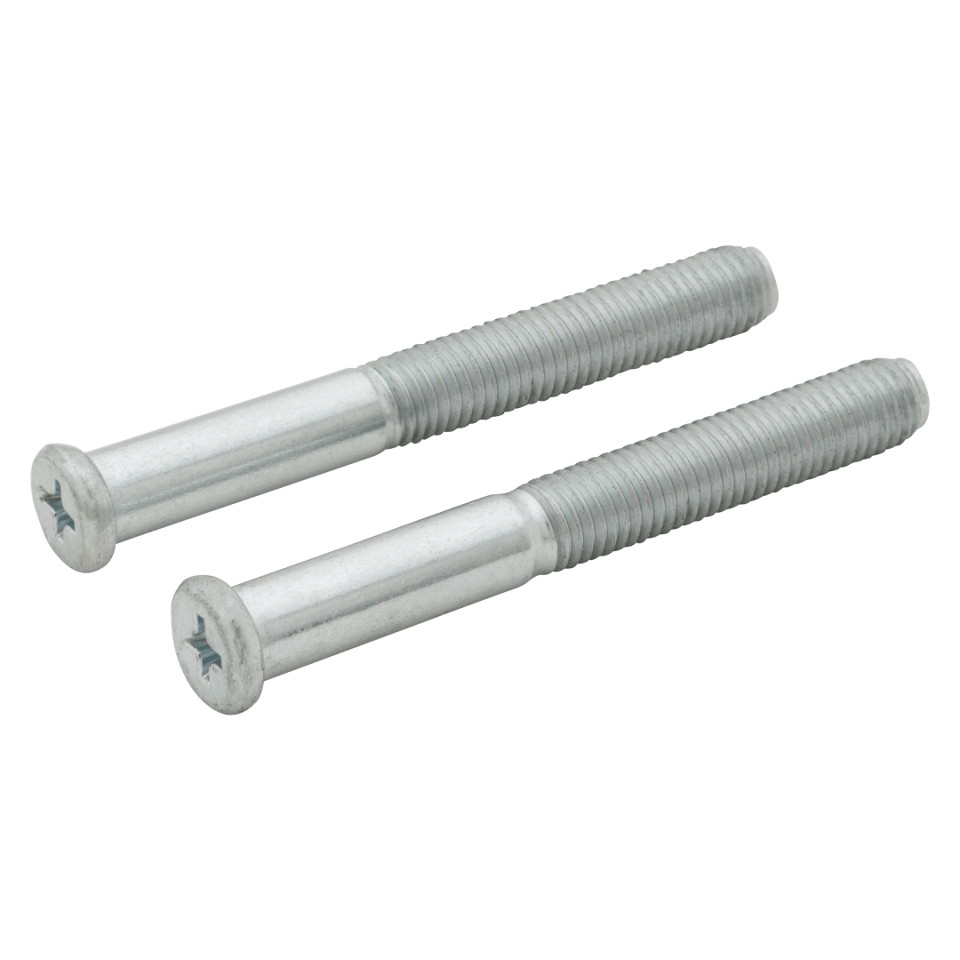 Deadbolt Mounting Screws for Thin Door in Polished Chrome or Satin Chrome Finish