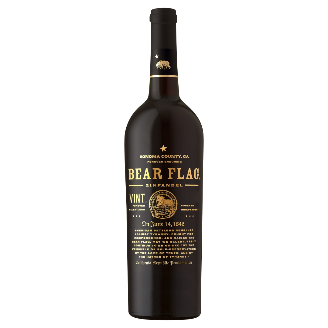 Bear Flag Sonoma County Zinfandel Red Wine 750ml