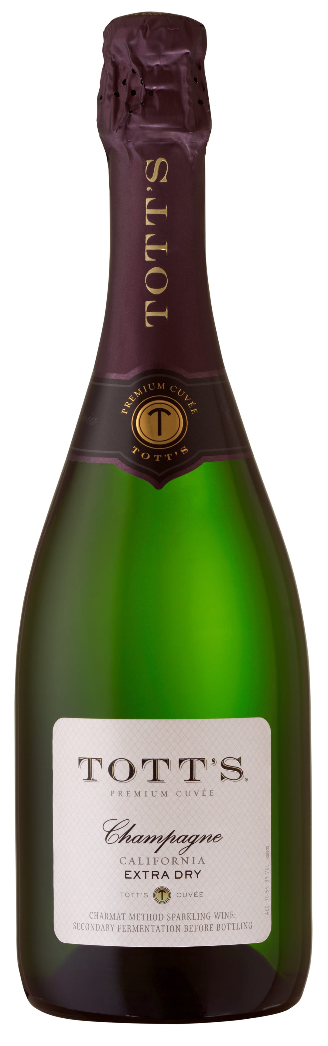 Totts Extra Dry Champagne Sparkling Wine 750ml