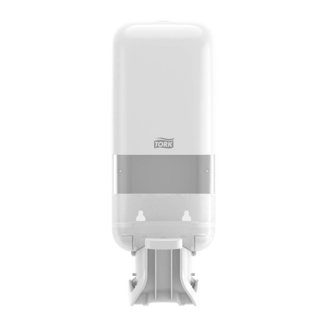 Tork Soap and Sanitiser Dispenser with Arm Lever White